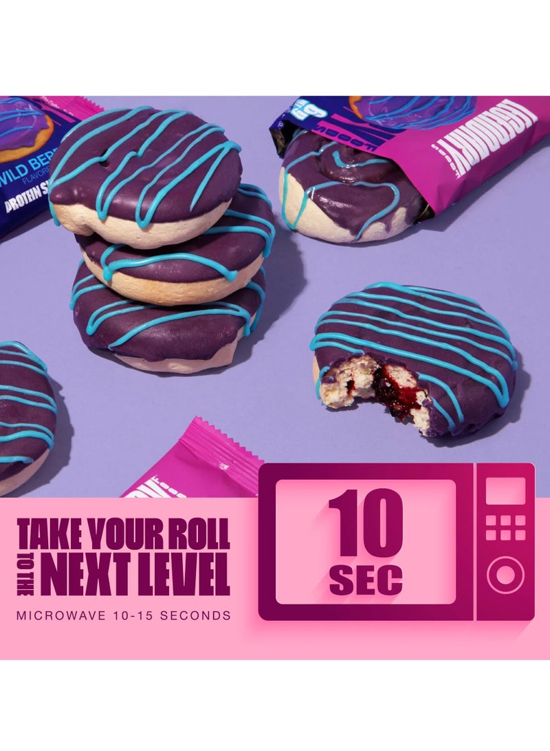 LGD Protein Sweet Roll 67g Wild Berry (1x8)