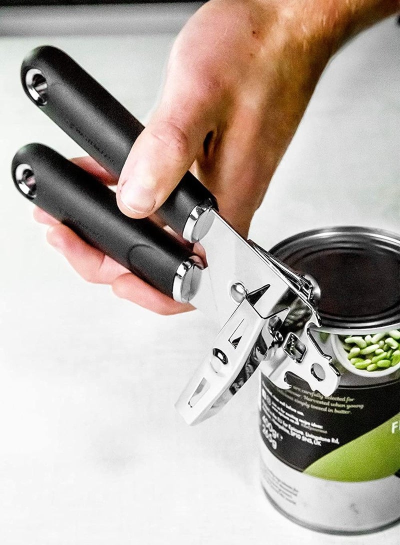 MasterClass Soft-Grip Stainless Steel Can Opener, Carded