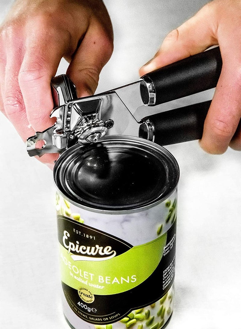 MasterClass Soft-Grip Stainless Steel Can Opener, Carded