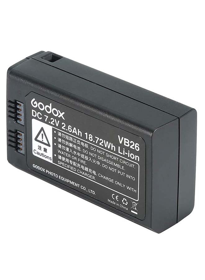 Godox VB26 V1 Flash Battery for V1C V1N V1S V1O V1F Camera Flash