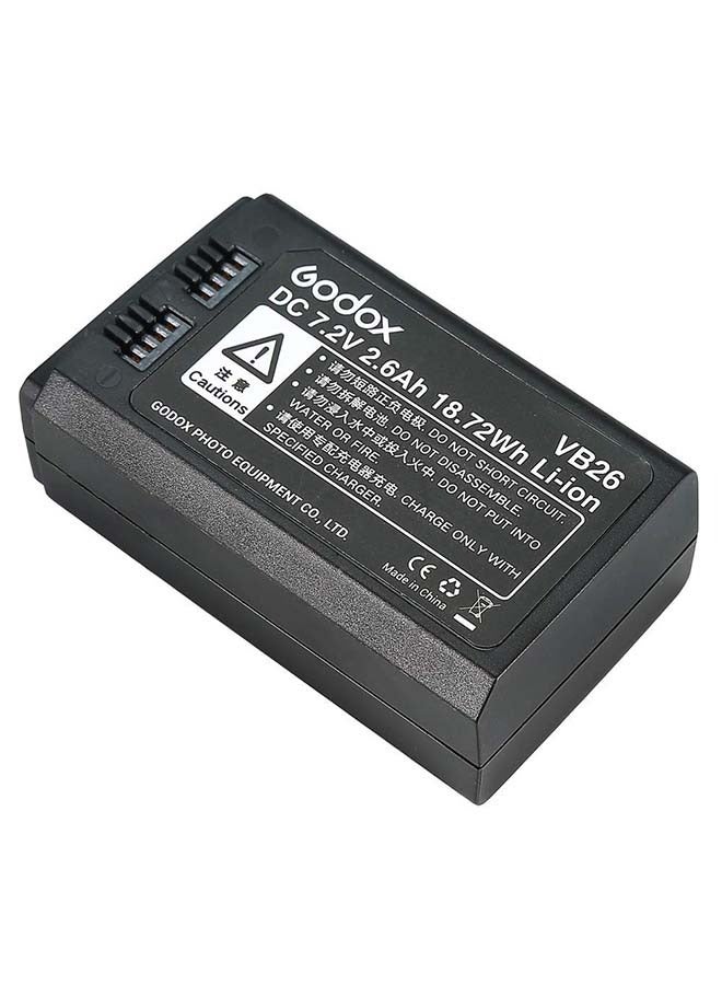 Godox VB26 V1 Flash Battery for V1C V1N V1S V1O V1F Camera Flash