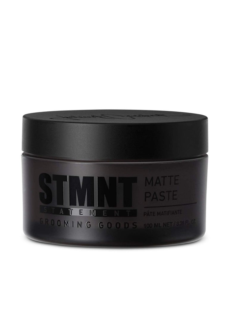 STMNT Grooming Goods Matte Paste, 3.38 oz | Strong Control | Non-Greasy Formula