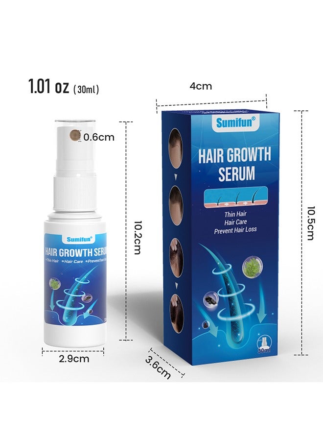 Hair Growth Serum -Scalp Care Hair Growth Spray-Ultra Hair Growth Formula Serum Spray, Grow Thicker Hair In 8 Weeks-30ML