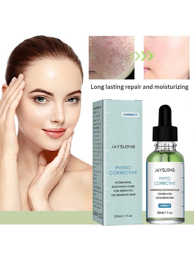 Hydratig Soothing Fluid- Natural  Cucumber Serums Face Moisturizer For Irritated Or Sensitive Skin 30ml