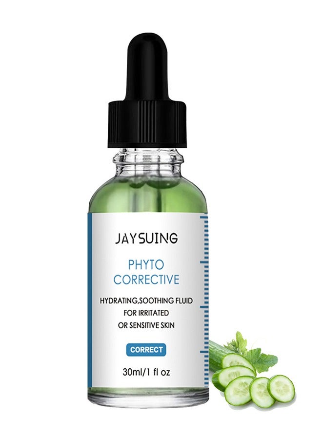 Hydratig Soothing Fluid- Natural  Cucumber Serums Face Moisturizer For Irritated Or Sensitive Skin 30ml