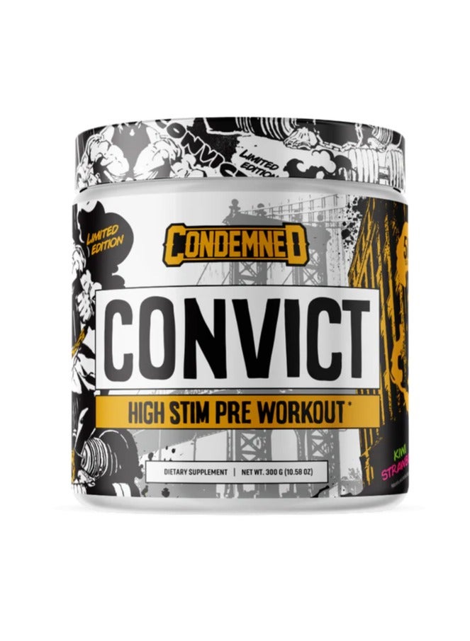 Condemned Convict Pre Workout Kiwi Strawberry