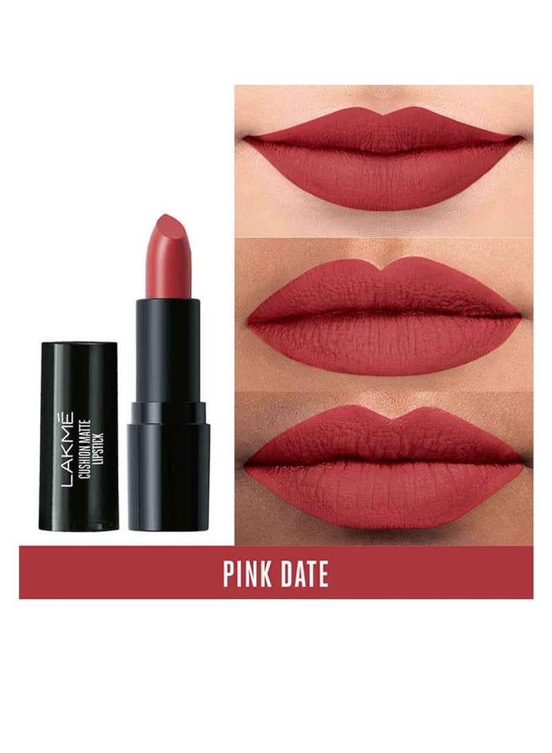 Lakme Cushion Matte Pink Date Pink Date 4.5 gm