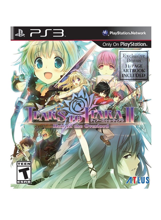 Tears To Tiara II: Heir Of The Overlord (Intl Version) - adventure - playstation_3_ps3