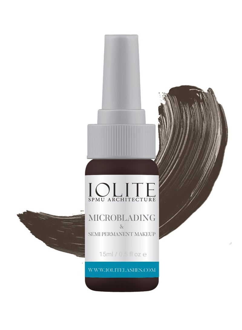 5ml Medical Grade Eyebrow Pigment for Microblading, Micropigments, and PMU Machine Application, Specifically for Eyebrow Shading, No Mixing Required Professional Use Only