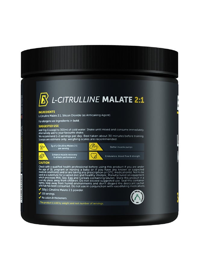 Lcitrulline Malate Unflav 310G