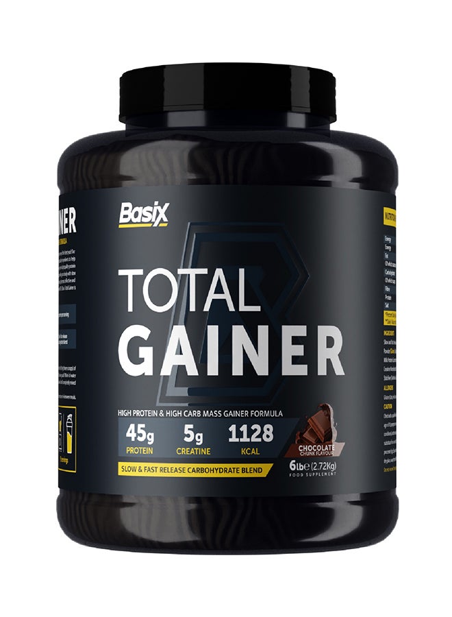 Total Gainer Choco Chunk 6 Lb Tub