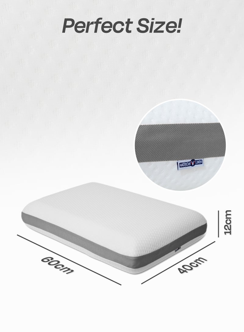 Protective Orthopedic Cloud Classic Pillow Memory Foam