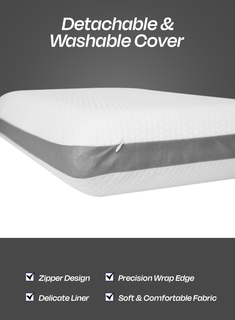 Protective Orthopedic Cloud Classic Pillow Memory Foam