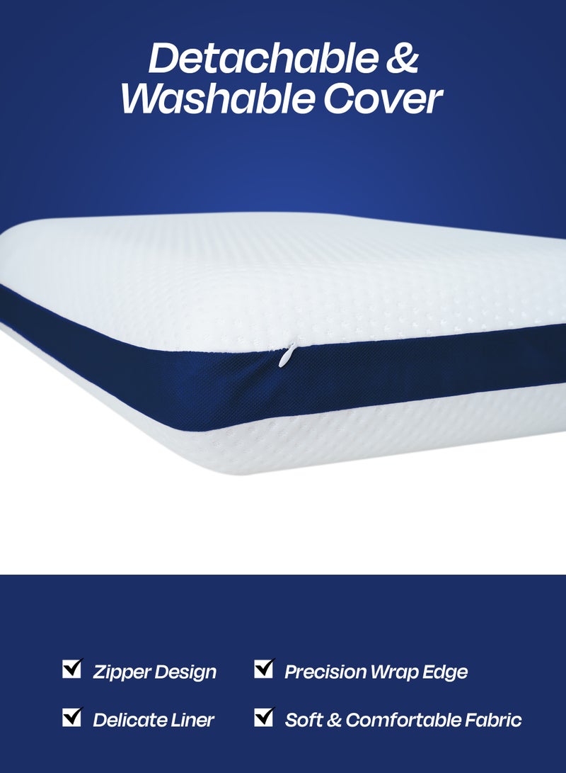 Protective Orthopedic Cloud Classic Pillow Memory Foam