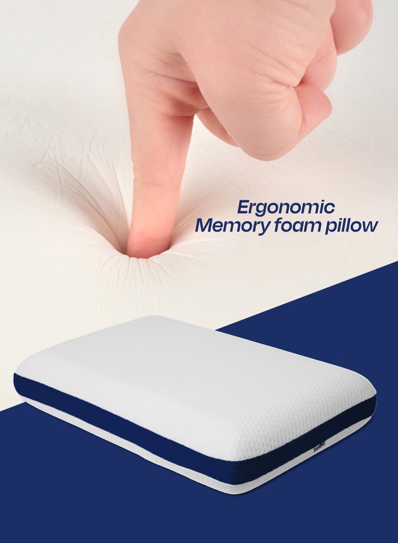 Protective Orthopedic Cloud Classic Pillow Memory Foam