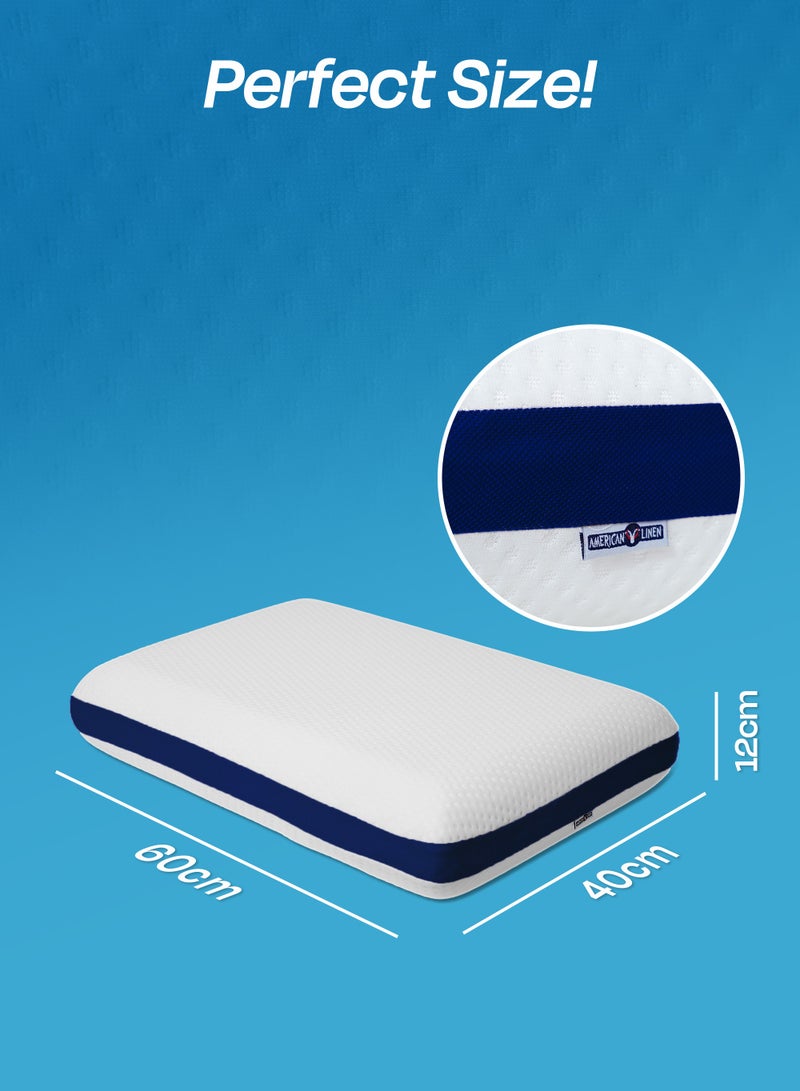 Protective Orthopedic Cloud Classic Pillow Memory Foam