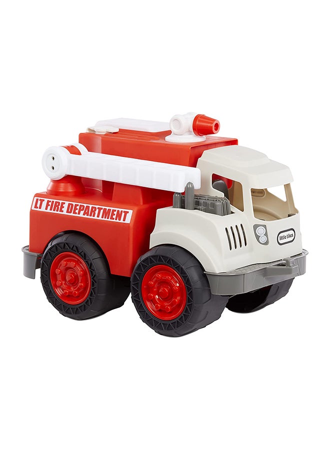 Little Tikes Dirt Digger Real Working Truck- Fire Truck with extendable rotating ladder