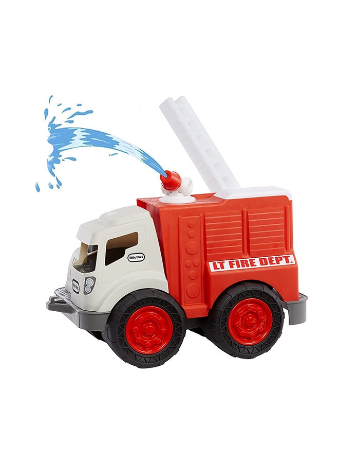 Little Tikes Dirt Digger Real Working Truck- Fire Truck with extendable rotating ladder