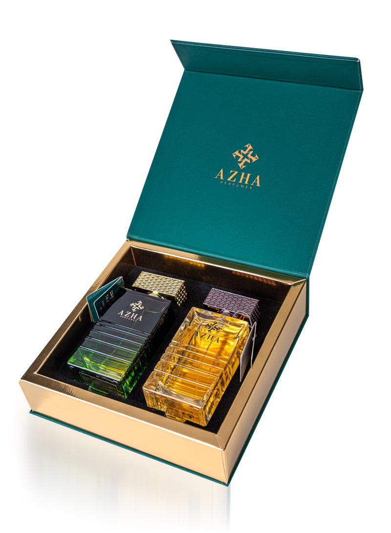 Azha Perfumes - 2Pc Gift Set Amber Malaky EDP 100 ml + Taj Al Oud EDP 100 ml for Men