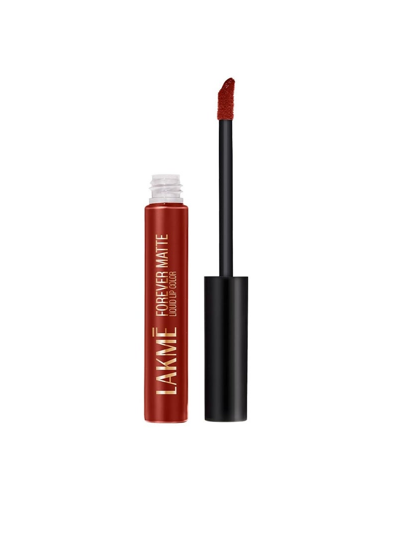 Lakme Forever Matte Liquid Lip Colour Red Cherry 5.6 ml