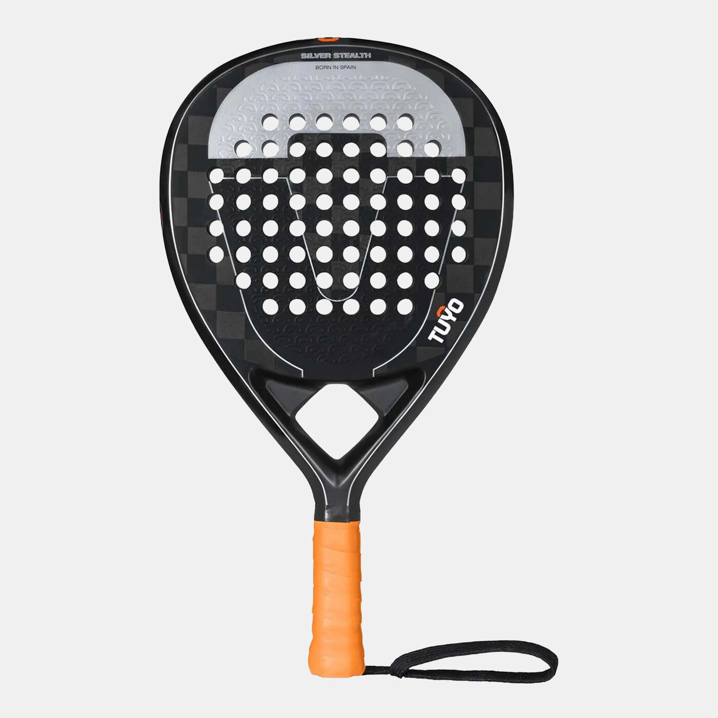 Silver Stealth Padel Racket