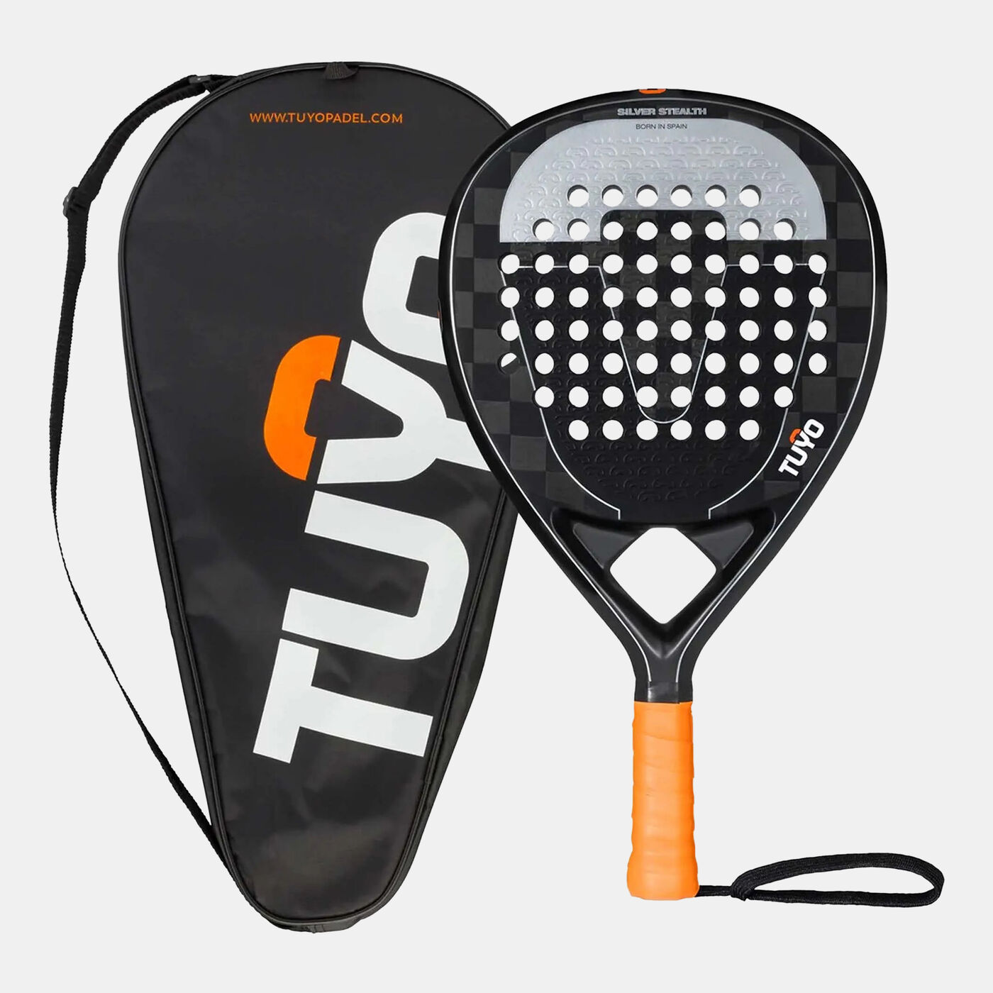 Silver Stealth Padel Racket