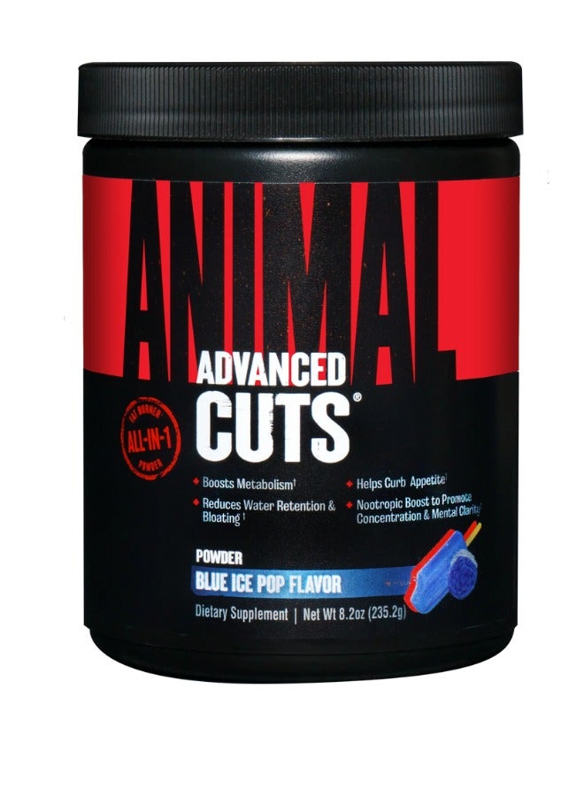 Animal Cuts Powder, Blue Ice Pop  Flavour, 42 Servings