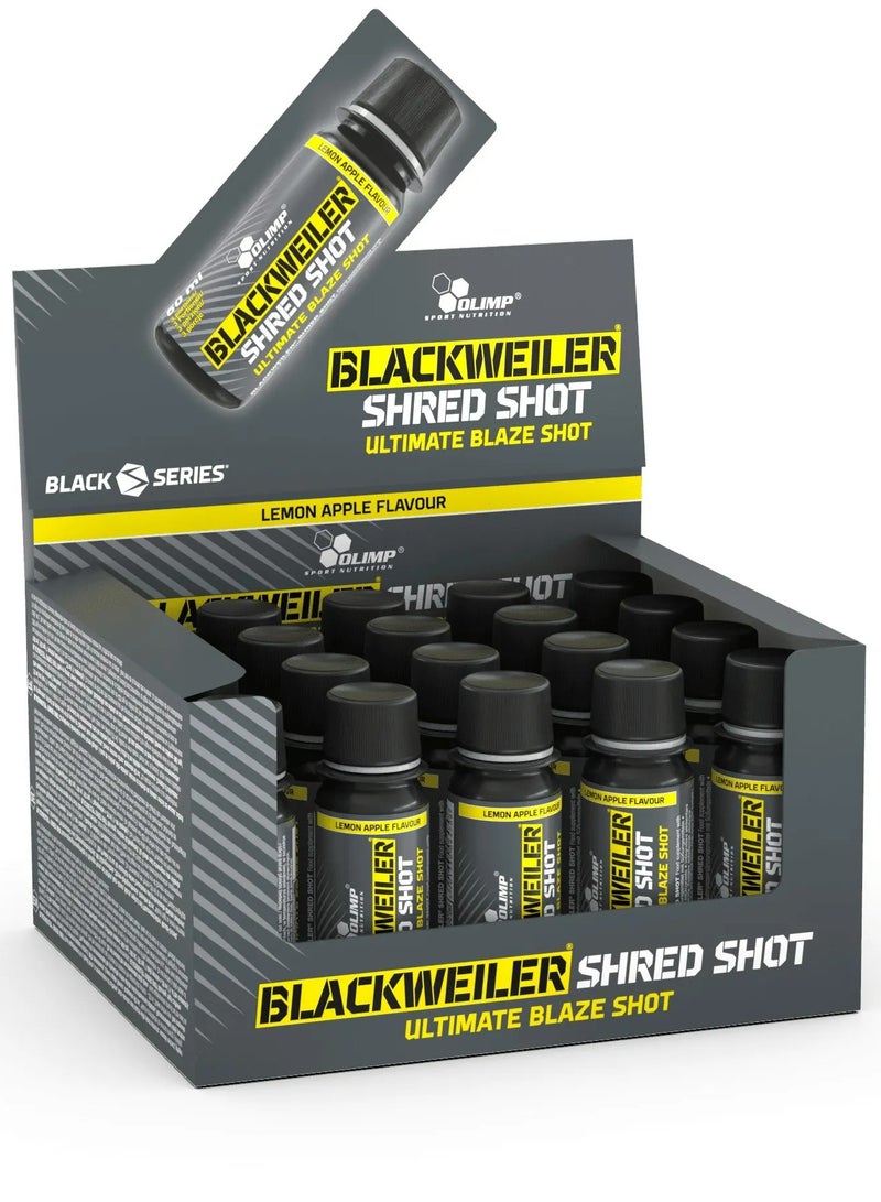 Blackweiler Shred Shot 60 Ml x 20 Pcs Citrus Punch