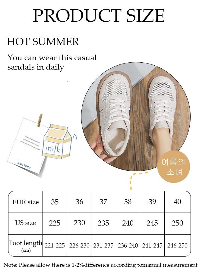 Men's Hiking Outdoor Close Toe Air Cushion Sneakers Lightweight Mesh Breathable Athletic Sport Walking Shoes For Summer Adventure Comfortable Outdoor Sport