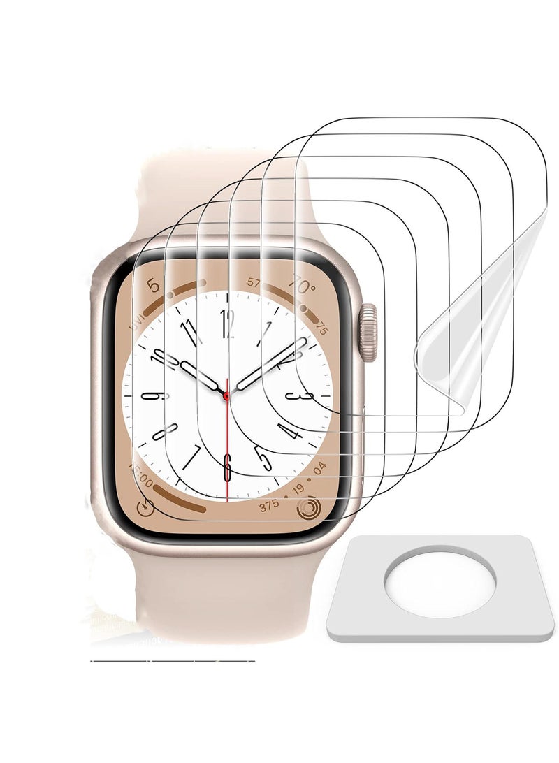 10Piece For Apple Watch 45mm Hydraulic High Definition Quantum Stealth Protection Soft Film