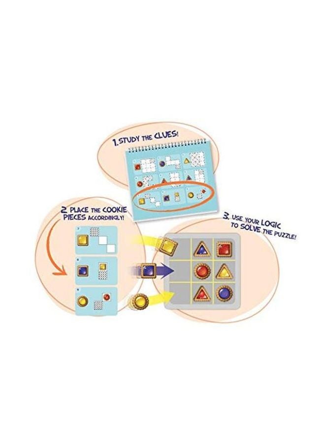 Smart Cookies Puzzle Solving Board Game Fox-Sc
