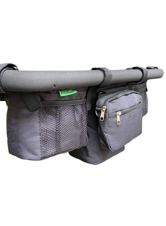 Double Stroller Organizer For Bob Duallie And Baby Jogger City Mini Gt With Purse