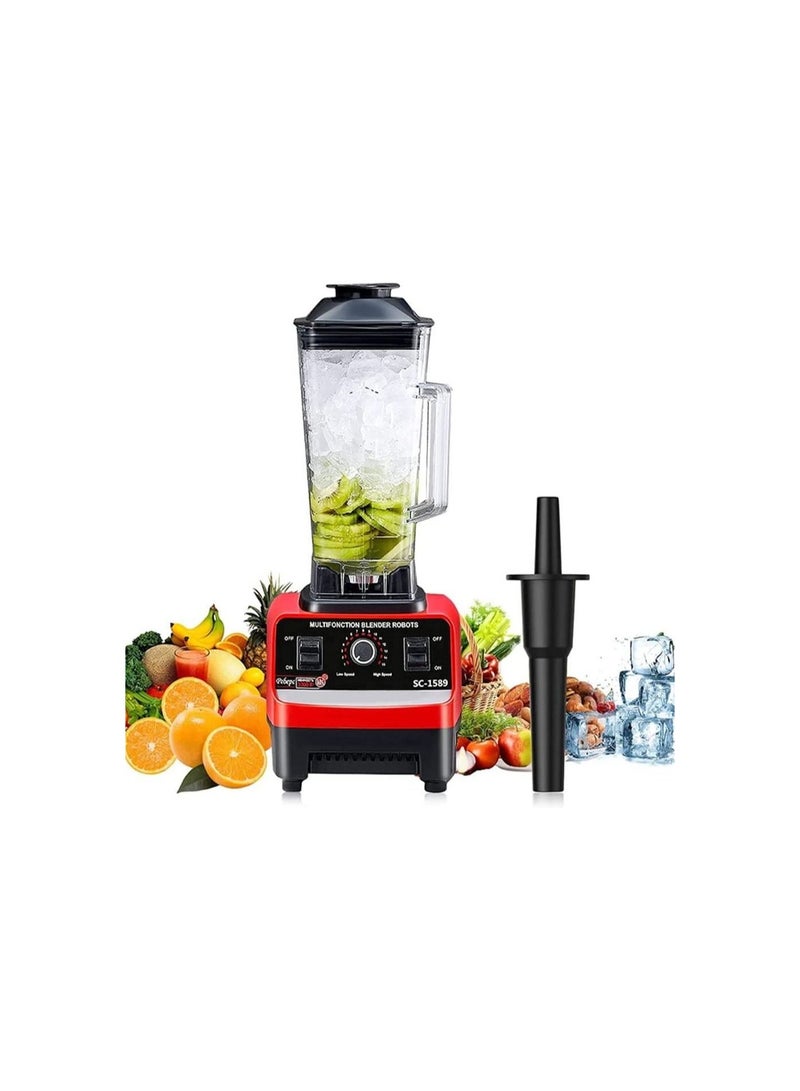 2.5L 5500W BPA Free Heavy Duty Blender Mixer Electric High Speed Juicer Food Processor Ice Smoothies Crusher Blander