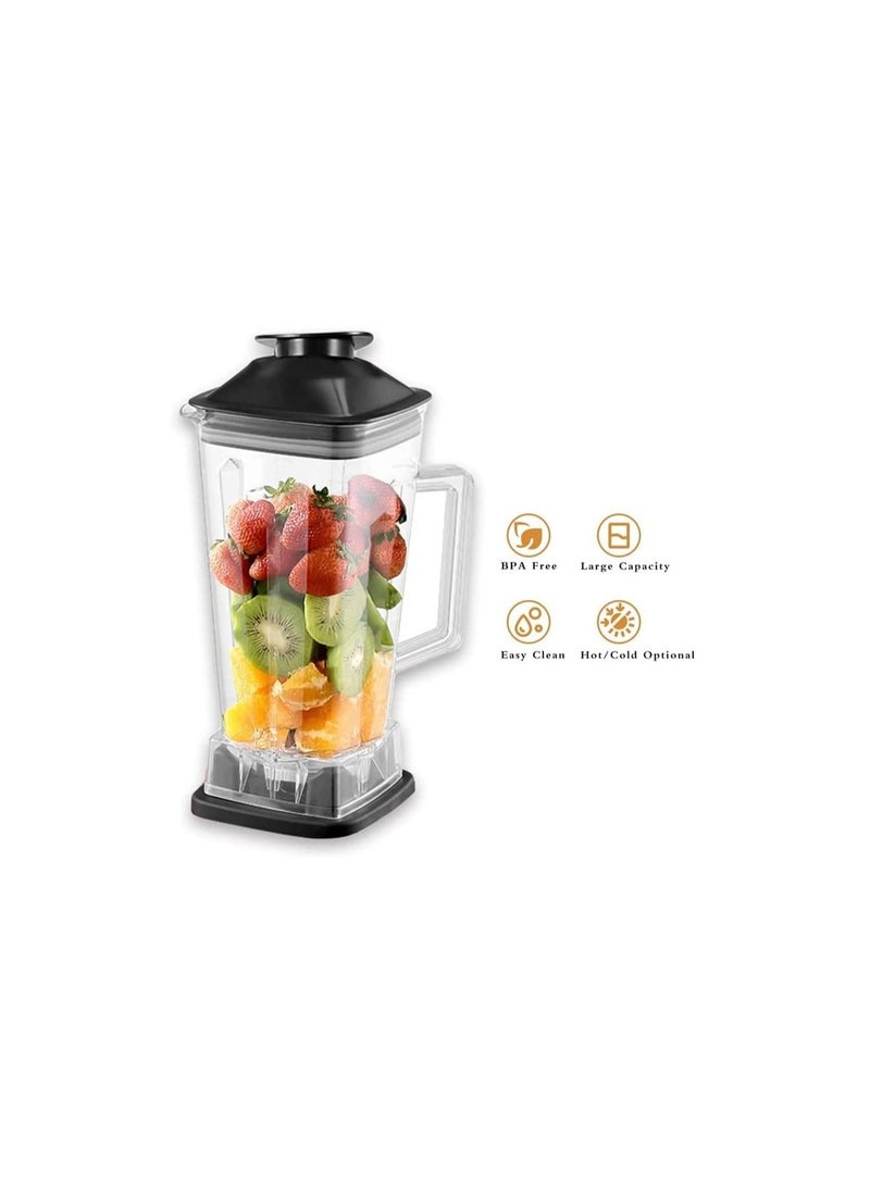 2.5L 5500W BPA Free Heavy Duty Blender Mixer Electric High Speed Juicer Food Processor Ice Smoothies Crusher Blander