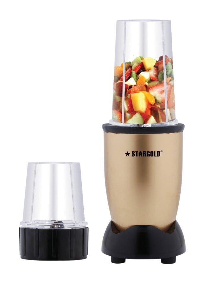 Countertop Blender 2 Piece 450W High Speed Motor With Razor Sharp Blades