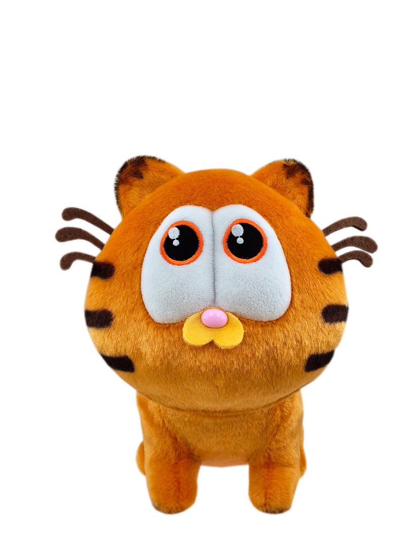 Animagic Garfield Classic  Soft Garfield Cat Plush Toy  Orange - for Children Fans of the Famous Sleeping Cat Garfield  Comic Hero  Gift Idea for Birthday  20CM