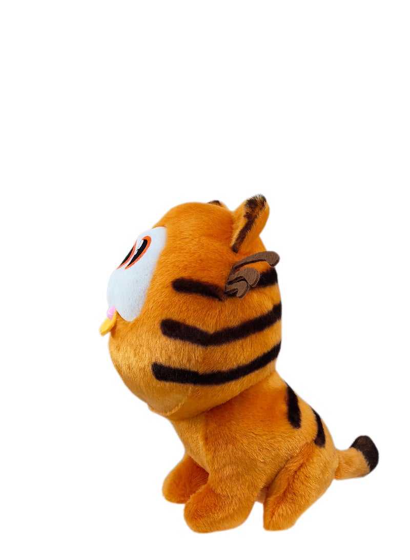 Animagic Garfield Classic  Soft Garfield Cat Plush Toy  Orange - for Children Fans of the Famous Sleeping Cat Garfield  Comic Hero  Gift Idea for Birthday  20CM