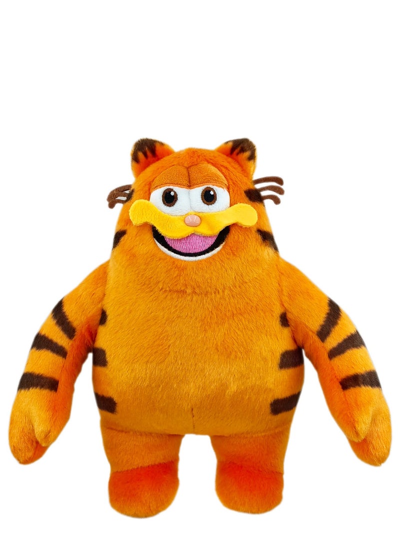 Animagic Garfield Classic  Soft Garfield Cat Plush Toy  Orange - for Children Fans of the Famous Sleeping Cat Garfield  Comic Hero  Gift Idea for Birthday  3Pcs