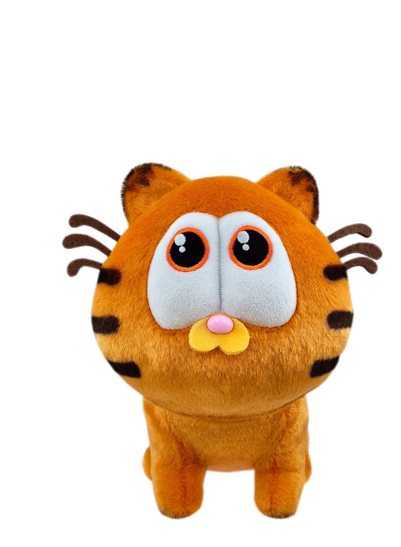 Animagic Garfield Classic  Soft Garfield Cat Plush Toy  Orange - for Children Fans of the Famous Sleeping Cat Garfield  Comic Hero  Gift Idea for Birthday  3Pcs