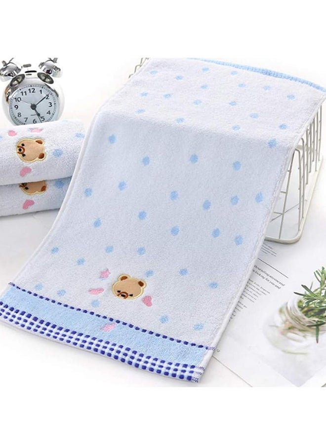 Star Babies Combo Pack of 2 (Waterproof beach mat with Face towel)-Blue