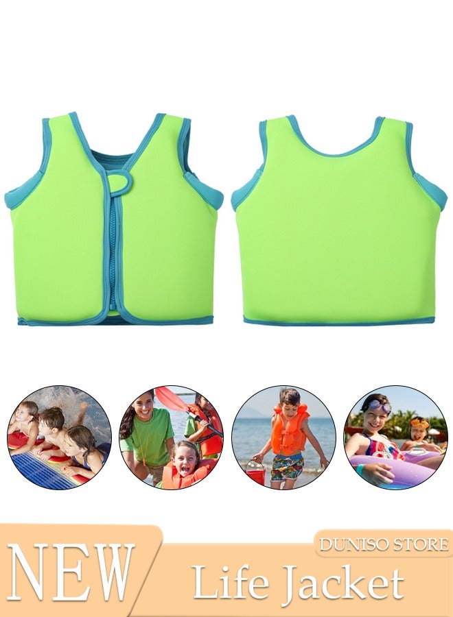 Kids Swim Vest Float Toddler Learn-to-Swim Floatation Jackets Training Vest for Boys Girls Swimwear Toddler Flotaties Swimming Pool Vest Suitable for Age 2 to 6 Years 7-15kg