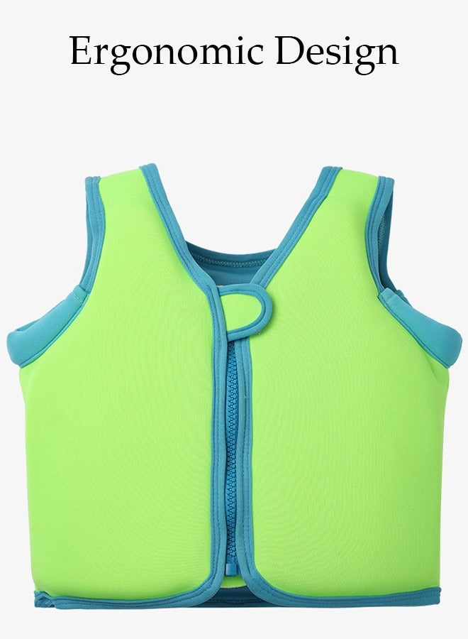 Kids Swim Vest Float Toddler Learn-to-Swim Floatation Jackets Training Vest for Boys Girls Swimwear Toddler Flotaties Swimming Pool Vest Suitable for Age 2 to 6 Years 7-15kg