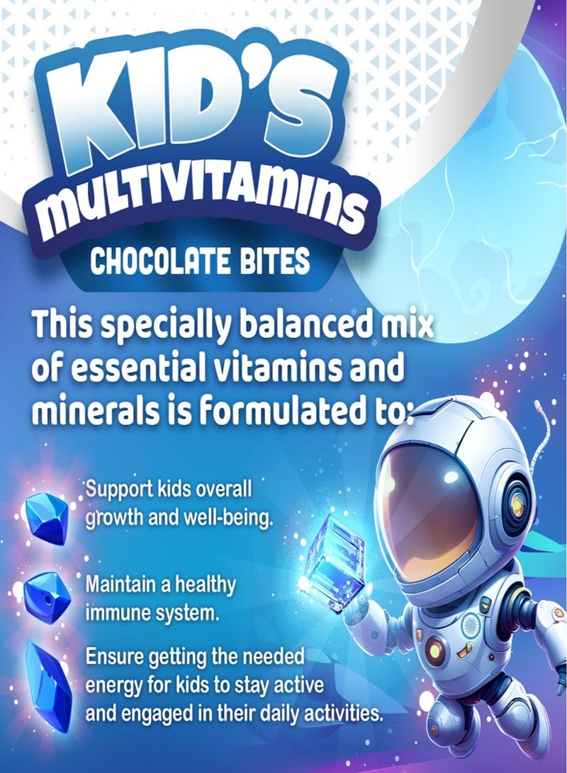 Kids multivitamins chocolate bite