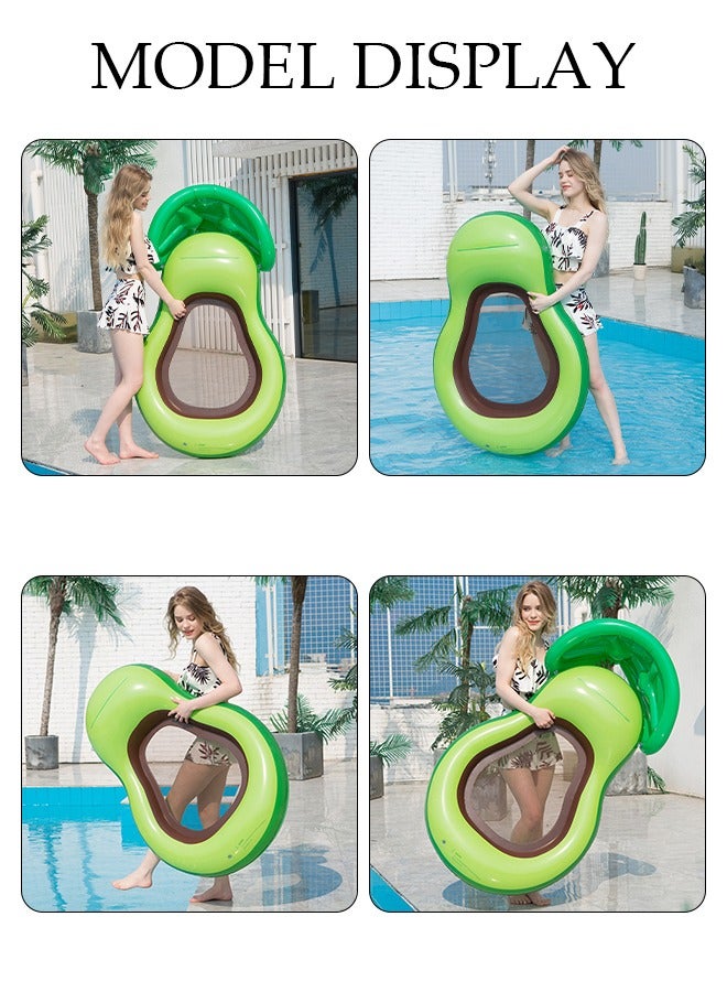Pool Floats, Inflatable Pool Float Rafts for Men and Women, Water Inflatable Hole Floats Rafts Adult Swimming Pool Reclining Chair Float Bed, Cooling Pool Float Summer Party Floats