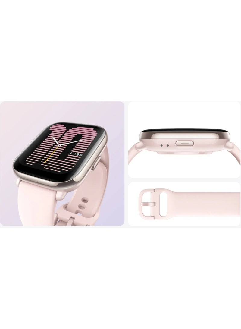 300 mAh Amazfit Active Smart Watch - Petal Pink