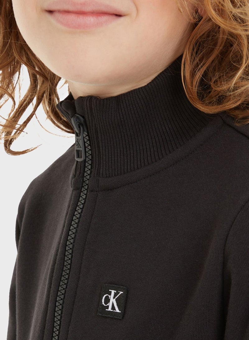 Kids Zip Through Sweatshirt