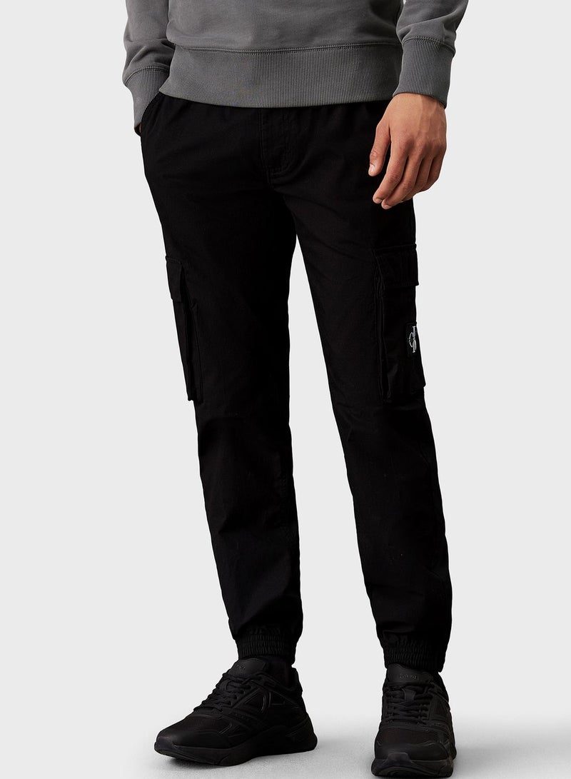 Drawstring Cuffed Sweatpants