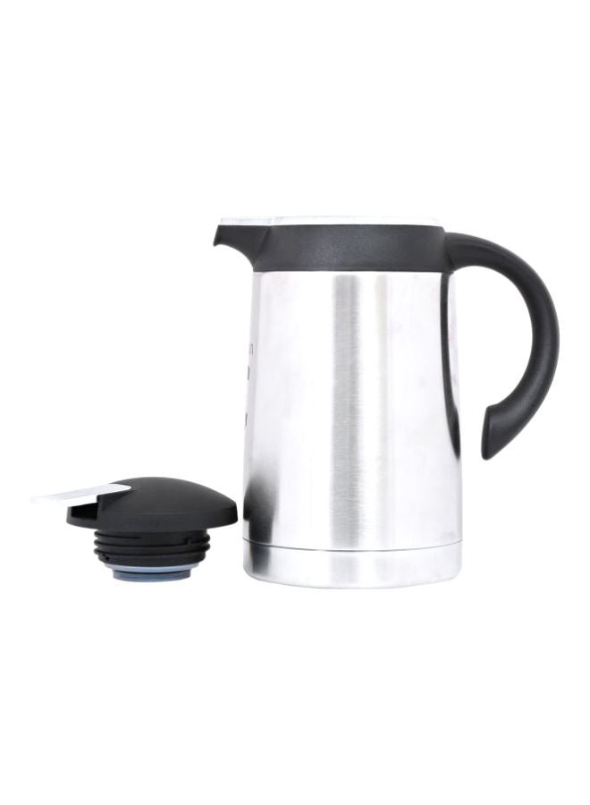 Stainless Steel Regal Flask 1.3L Silver/Black