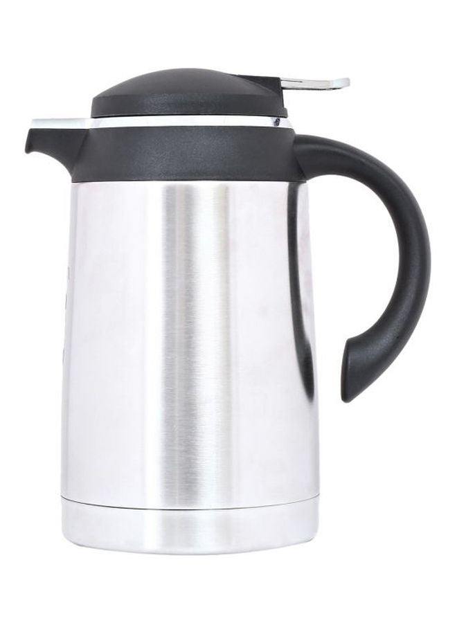 Stainless Steel Regal Flask 1.3L Silver/Black