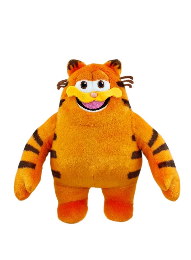 Animagic Garfield Classic  Soft Garfield Cat Plush Toy  Orange - for Children Fans of the Famous Sleeping Cat Garfield  Comic Hero  Gift Idea for Birthday  24CM